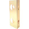 Prime-Line 9 in. H X 3.875 in. L Brass-Plated Brass Brass Lock and Door Reinforcer - Deal of The Week
