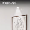 Feit Electric MR16 GU5.3 LED Bulb Adjustable White 35 Watt Equivalence 1 pk (Pack of 6)