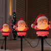 Celebrations Incandescent Clear Santa 6 in. Pathway Decor
