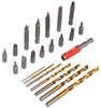 Olympia Tools iWork Titanium HSS Drill and Driver Bit Set 24 pc