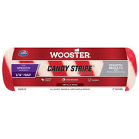 Wooster Candy Stripe Mohair Blend 9 in. W X 1/4 in. Regular Paint Roller Cover 1 pk - Deal of The Week