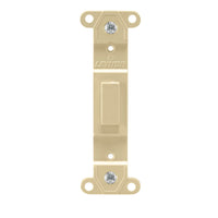 Leviton Ivory 1 gang Plastic Blank Wall Plate 1 pk