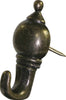 Hillman AnchorWire Antique Brass Silver Push Pin Picture Hook 20 lb. 3 pk (Pack of 10)