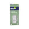 Leviton Decora Thermoplastic White 15A 120V 1-Pole Rocker Triple Combination Switch 7 W x 3 H in.