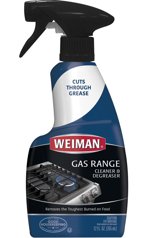 Weiman Citrus Scent Gas Range Cleaner 12 oz Spray (Pack of 6)