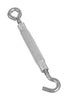 National Hardware Silver Stainless Steel 7-1/2 in. L Hook and Eye 110 lb (Pack of 5)