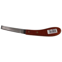 Wide Single Blade Hoof Knife 8 in. - Right Handed