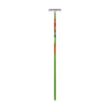 Ames 50.5 in. 7 Tine Steel Level Rake Wood Handle