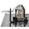 Architectural Mailboxes Oasis Classic Galvanized Steel Post Mount Black Mailbox