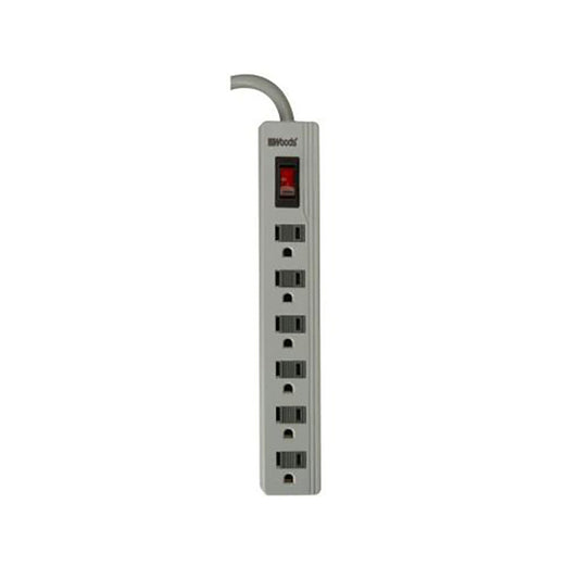 Coleman Cable 250 J 2 ft. L 6 outlets Surge Protector (Pack of 12)