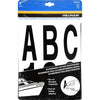 Hillman 3 in. Black Vinyl Self-Adhesive Letter and Number Set 0-9, A-Z 100 pc (Pack of 6)