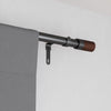 Umbra Blok Gun Metal Gray Modern Curtain Rod 36 in. L X 72 in. L (Pack of 2)