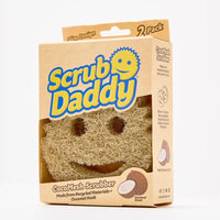 Scrub Daddy CocoMesh Scrubber Medium Duty Scrubber Sponge For Kitchen 6 in. L 2 pk