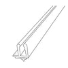 Clear Plastic Shelf Divider 7/16 in. H X 1/2 in. W X 47-3/4 in. L 10 pk