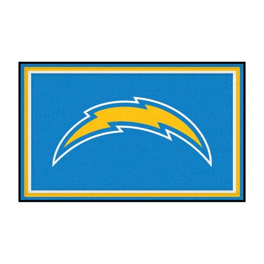 NFL - Los Angeles Chargers 4ft. x 6ft. Plush Area Rug