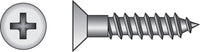 Hillman No. 12 x 1-1/4 in. L Phillips Zinc-Plated Wood Screws 50 pk (Pack of 5)