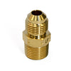 3/8 in. Flare X 3/8 in. D Male Brass Adapter (Pack of 5)