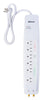 Southwire Woods 3 ft. L 6 outlets Smart-Enabled Surge Protector White 1780 J
