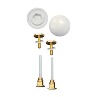 Keeney Toilet Bolts and Caps (Pack of 6)