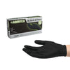 AMMEX Professional Nitrile Disposable Exam Gloves X-Large Black Powder Free 100 pk