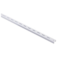 Knape & Vogt White Steel Regular Duty Bracket 16 Ga. 24 in. L (Pack of 10)
