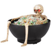 Gemmy 7.7 in. Animated Skeleton Candy Bowl Halloween Decor - Open Box
