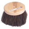 DQB Round Horsehair/Synthetic Blend Stippling Brush 5 L x 5-1/2 W in. with 5 L in. Wood Handle