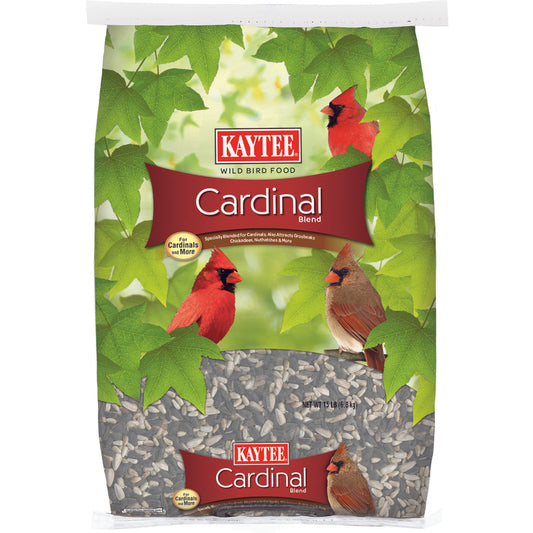 Kaytee Cardinal Black Oil Sunflower Seed Wild Bird Food 15 lb