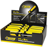 Steel Grip 3 in. L Phillips Screwdriver 1 pc. (Pack of 24) - Deal of The Week
