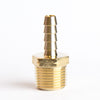 Brass 1/4 in. D X 3/8 in. D Adapter 1 pk (Pack of 5)