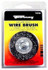 Forney 2 in. Crimped Wire Wheel Brush Metal 6000 rpm 1 pc