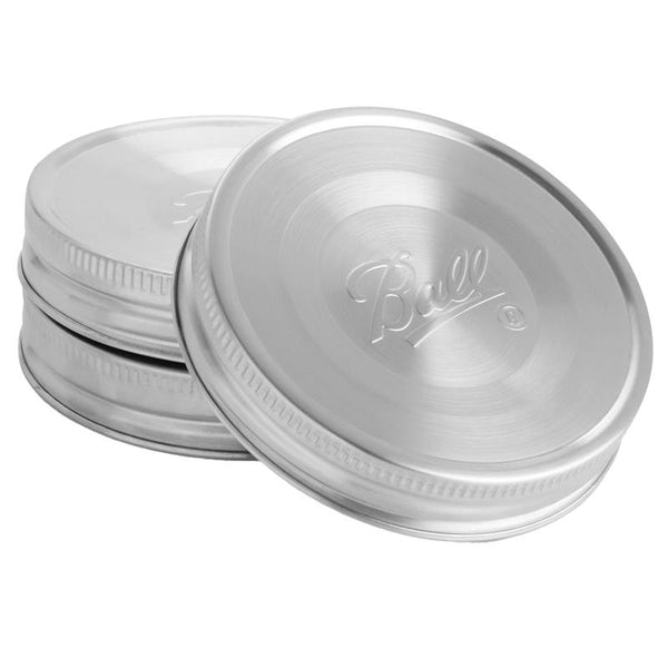 Tapa de almacenamiento de boca ancha con forma de bola, paquete de 3