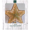 Celebrations LED Gold Star Tree Topper 11.5 in. (Pack of 4)