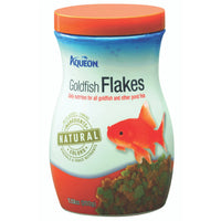 Aqueon Goldfish Flakes Fish Food, Daily Nutrition for All Goldfish and Other Pond Fish, Natural Ingredients with Added Vitamins, Minerals & Trace Nutrients, 7.12 oz (202 g)