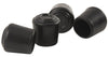 Softtouch Rubber Leg Tip Black Round 1 in. W X 1 in. L 4 pk