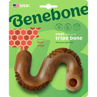 Benebone Tripe Bone Small – Durable Long-Lasting Beef Tripe Chew Toy for Dogs Under 30 lb