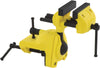 Stanley 2.5 in. Cast Iron Bench Vise 360 deg Swivel Base