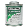 Weld-On 790 Clear Multi-Purpose Solvent Cement For CPVC/PVC 16 oz