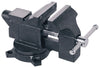 Bessey 4 in. Cast Iron Workshop Bench Vise 270 deg Swivel Base