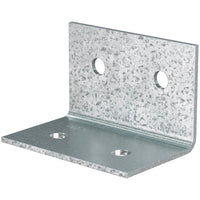 Simpson Strong-Tie 3.25 in. H X 5 in. W 7 Ga. Galvanized Steel Framing Angle - Open Box