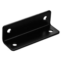 Hampton Black Steel Inside Wide Corner Brace (Pack of 10)