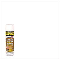 Zinsser Cover-Stain White Flat Oil-Based Alkyd Primer/Sealer Spray 16 oz.