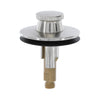 Danco 2 in. Brushed Nickel Brass Lift Plug and Drain