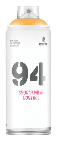 MTN 94 Matte Medium Yellow Spray Paint 11 oz (Pack of 6).