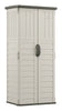 Suncast Gray Plastic Vertical Storage Shed 2 W x 2 D ft. with Floor Kit