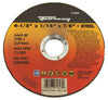 Forney 4-1/2 in. D X 7/8 in. Aluminum Oxide Metal Cut-Off Wheel 1 pc