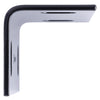 Hampton 2.09 in. H X 5 in. W X 1/8 in. D Black Steel Inside/Outside Corner Brace