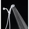 Oakbrook Collection White PVC 3 settings Handheld Showerhead 1.8 gpm