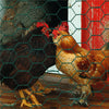Garden Craft 24 in. H X 25 ft. L Steel Poultry Netting 1 in.