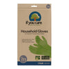 If You Care Green Rubber Medium Latex Household Gloves